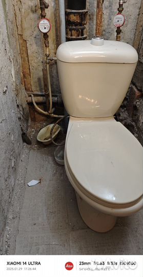 Унитаз с бачком б/у