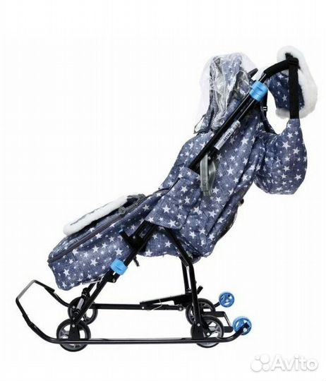 Санки коляска nika kids