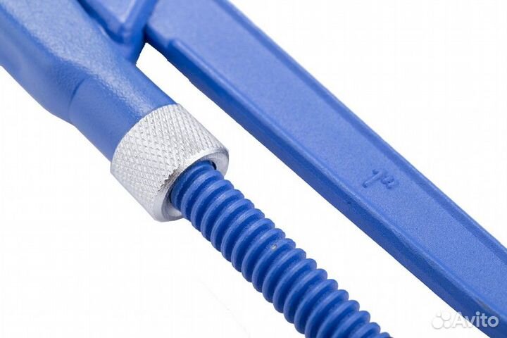 Ключ трубный рычажный, 405 х 37 мм, с изогнутыми г