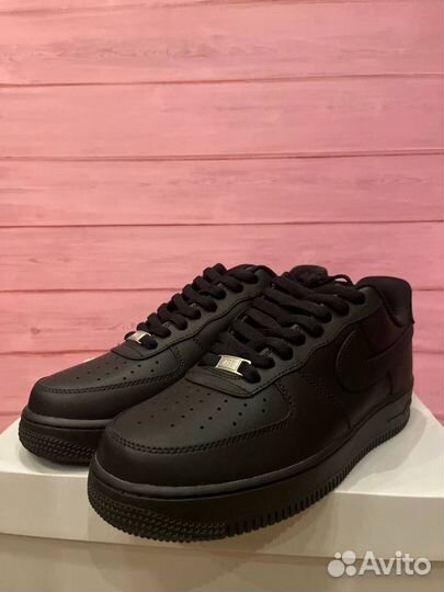 Nike air force 1 black оригинал