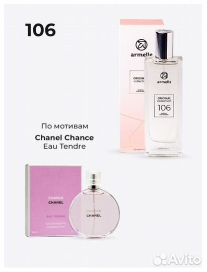 Духи женские armelle
