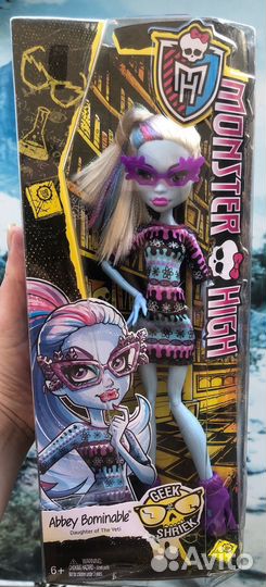 Кукла Монстр Хай Эбби Боминейбл Крик Гиков