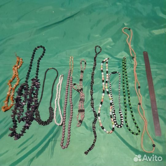 Бусы из натуральных камней 7