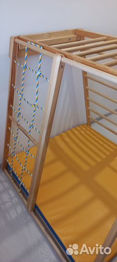 Деревянный спортивно-игровой уголок kidwood