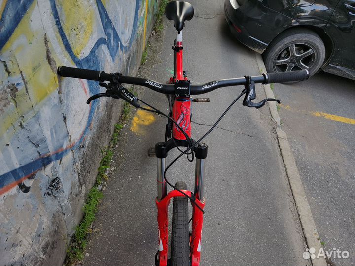 Велосипед горный двухподвес