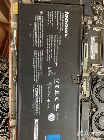 Lenovo yoga 13 по частям