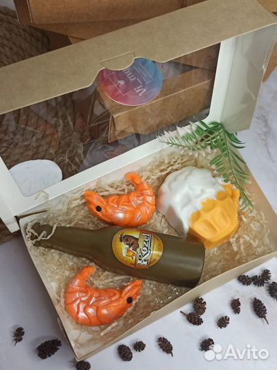 Подарок из мыла ручной работы