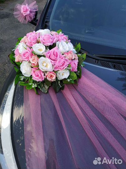 Украшения на свадебную машишу