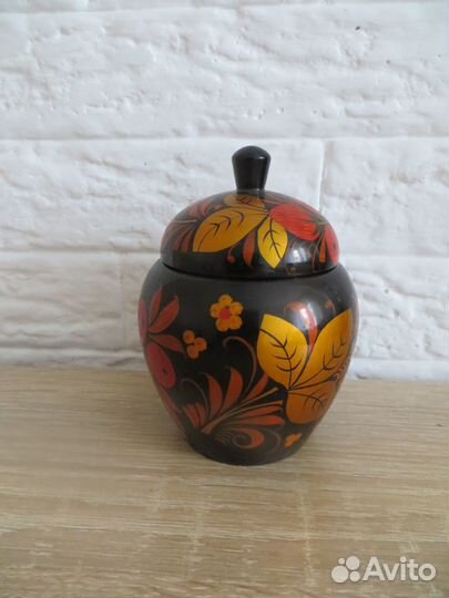 Шкатулка,миска (хохлома),винтаж