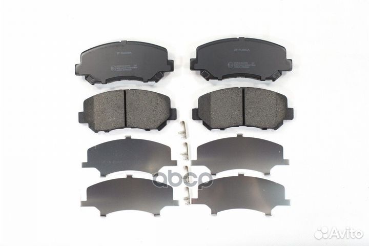 Колодки тормозные дисковые перед GDB3562ZFR ZF