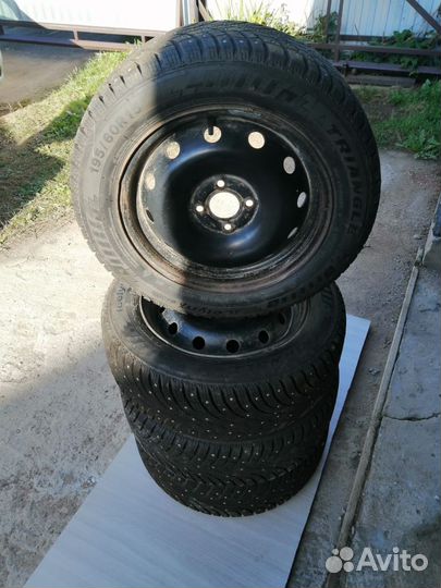 К-кт зимы triangle R15на LADA Vesta, largus, logan