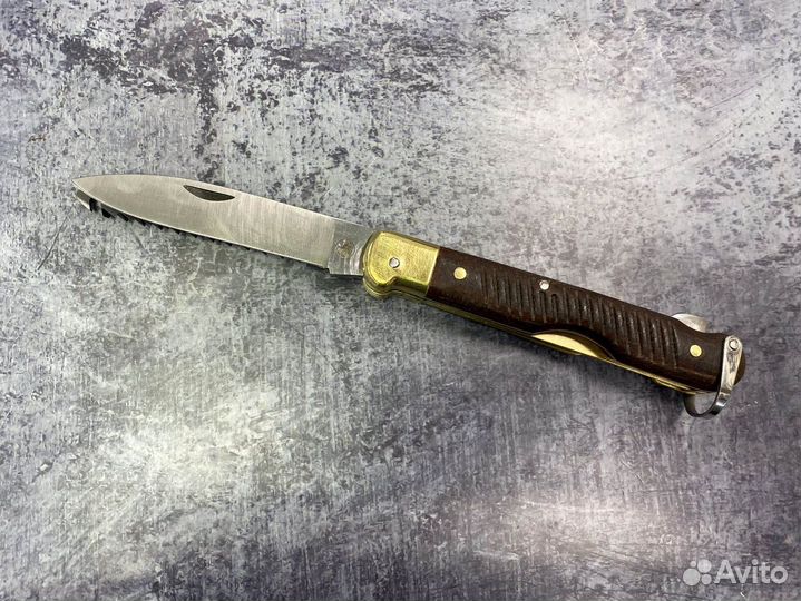Складной нож Авиационный, латунь, ил-14
