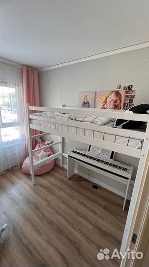 Кровать чердак деревянная