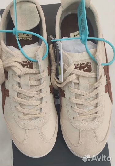 Asics Onitsuka Tiger Beige Suede Brown оригинал