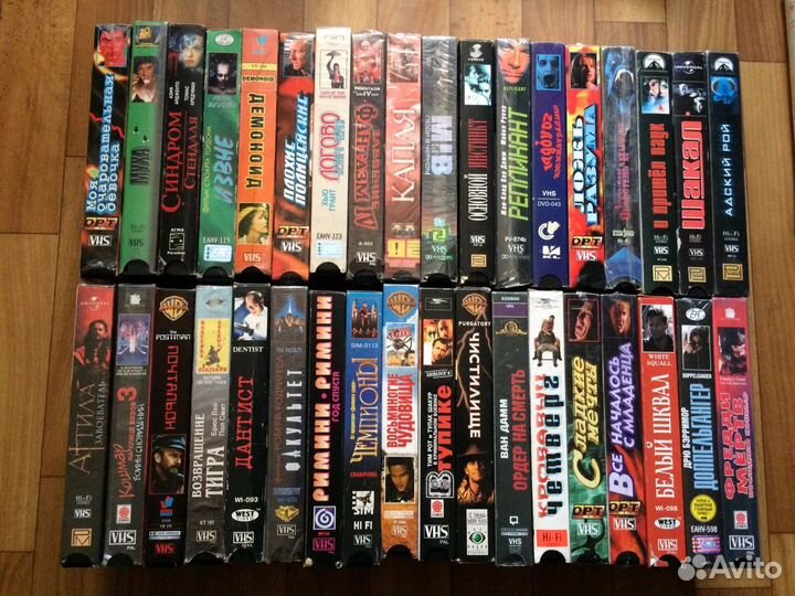 Видеокассеты vhs