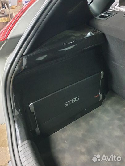 Стелс сабвуфер на hyundai solaris