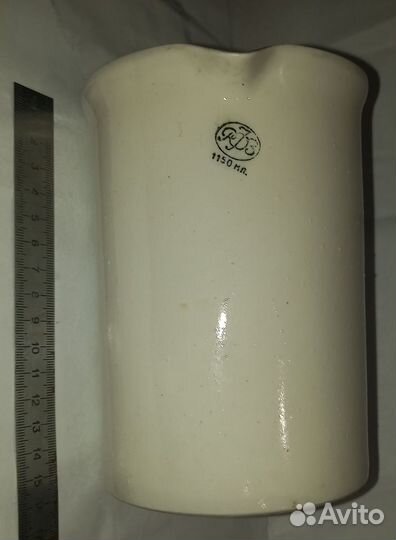 Фарфоровый стакан 1125 мл лфз