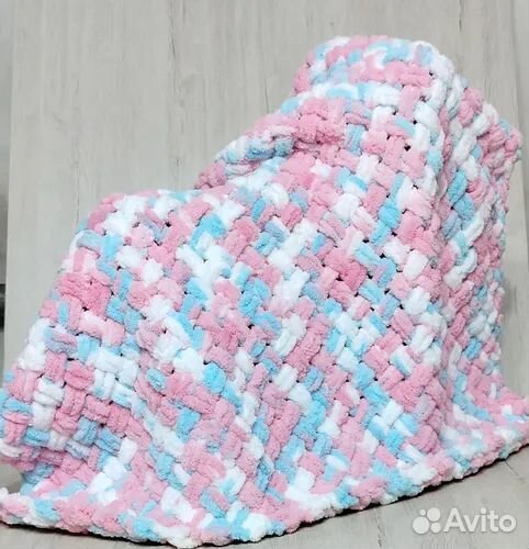 Детский плед ручной работы