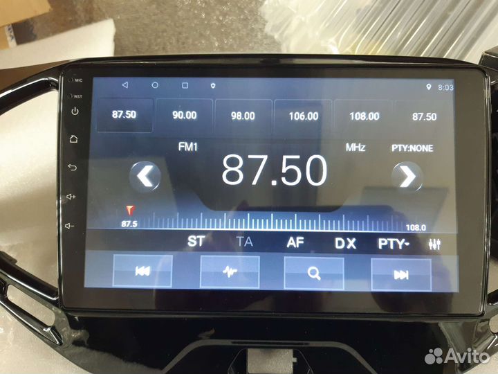 Магнитола на андроиде 9д лада веста