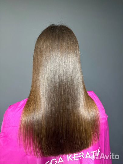 Кератиновое выпрямление волос ботокс