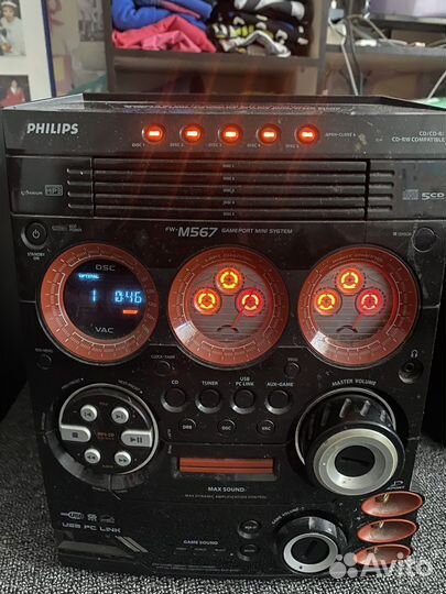 Музыкальный центр philips fw-m567