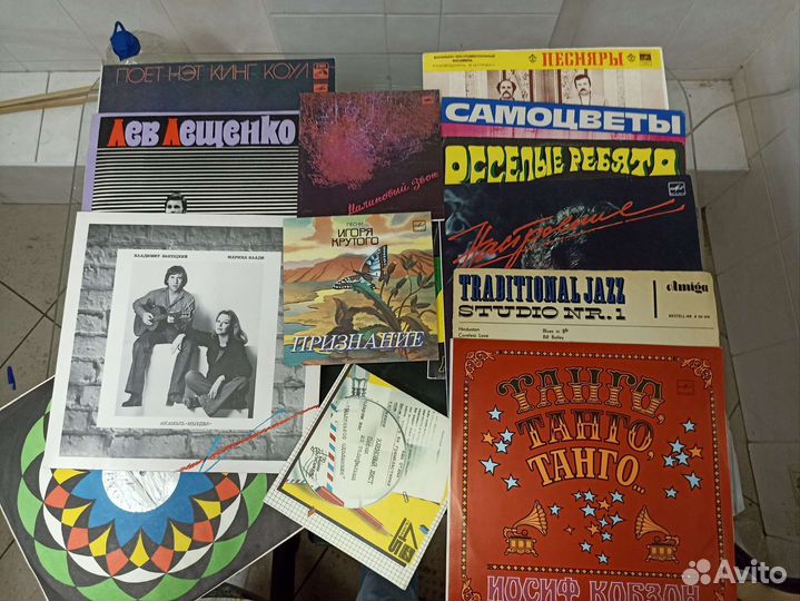 Виниловые пластинки СССР