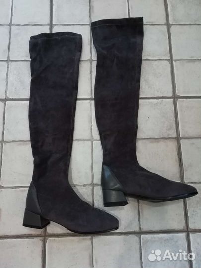 Сапоги ботфорты новые