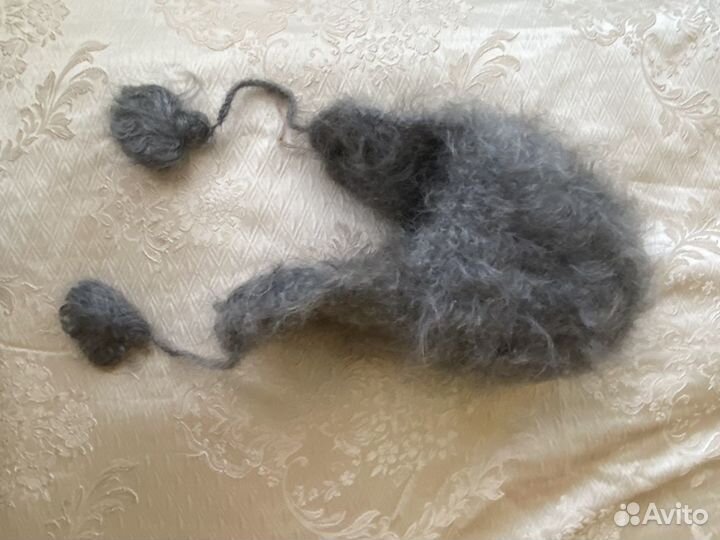 Шапка пуховая