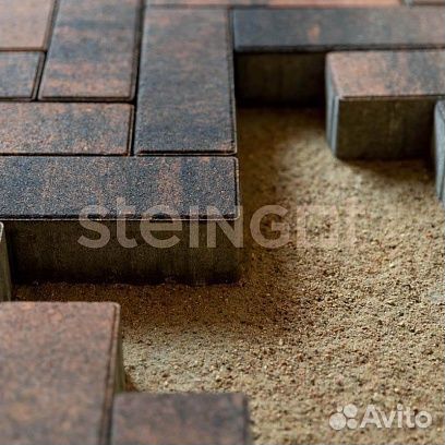 Тротуарная плитка Steingot,ColorMix,Нов.Город 60мм