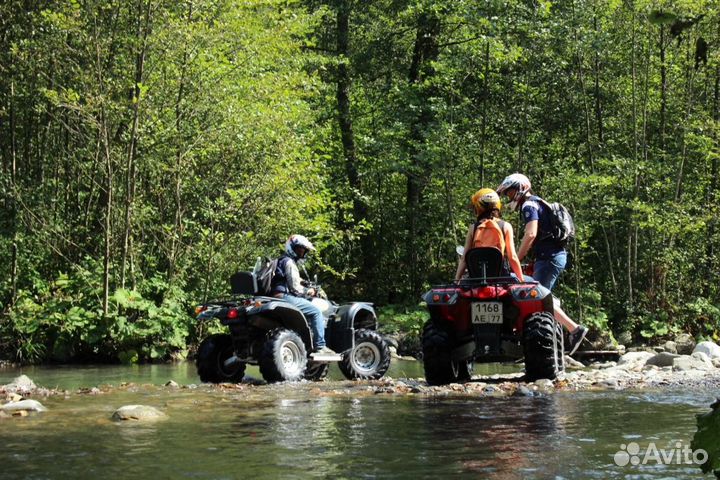 Экскурсия, тур на квадроциклах
