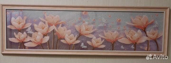 Готовые картины, алмазные мозайки, бисер