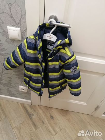 Демисезонная куртка для мальчика, 98