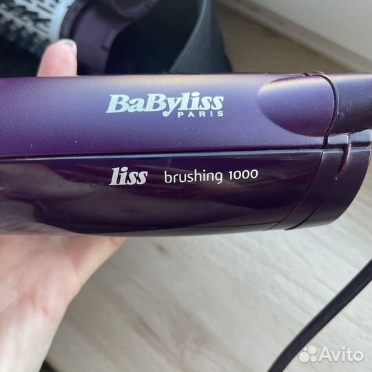 Фен с щетками babyliss