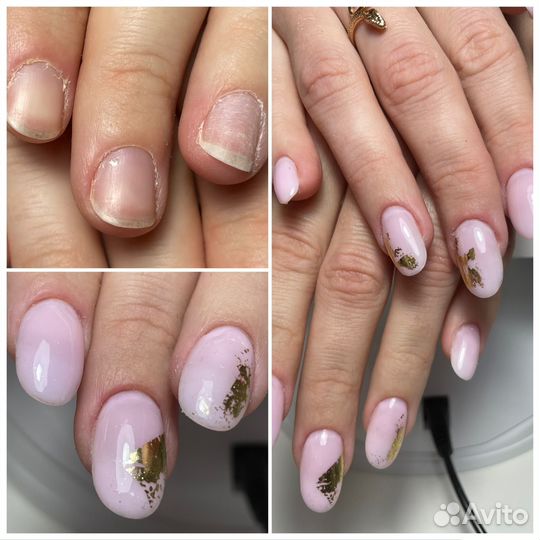 Модели на маникюр и педикюр, наращивание