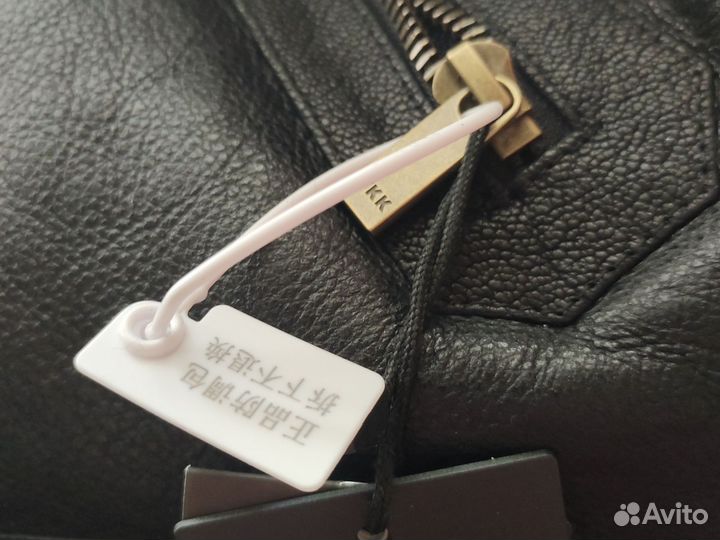 Мужская куртка пилот из овчины