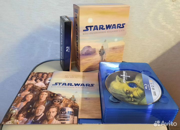 Сага Star Wars на дисках Blu-ray