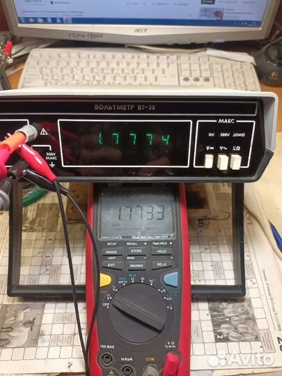 Вольтметр универсальный цифровой СССР В7-38