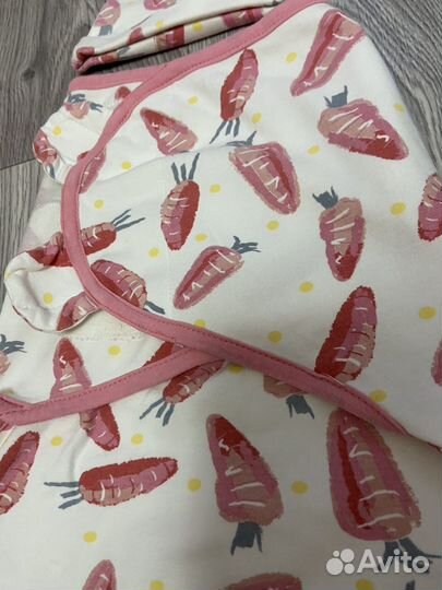 Кстюмчик для новорожденного с пеленкой конвертом