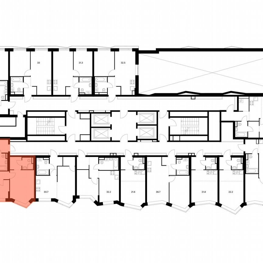 3-к. квартира, 65,9 м², 27/31 эт.