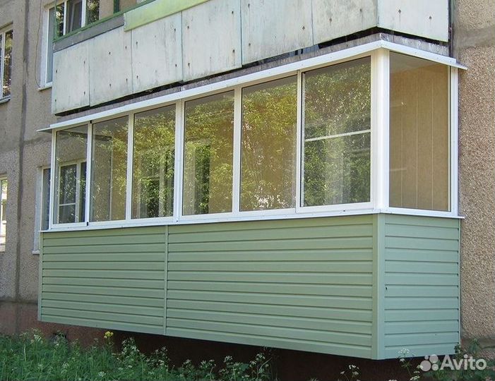 Остекление балкона