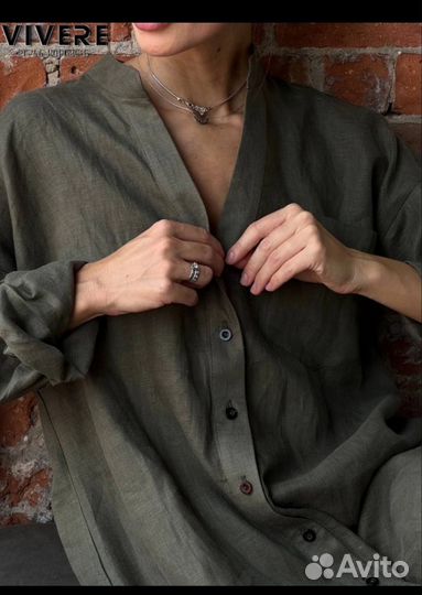 Платье рубашка