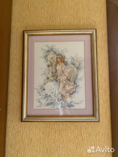 Вышивка крестиком готовая работа