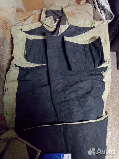Костюм сварщика брезент-спилок кс09 рост 182-188;