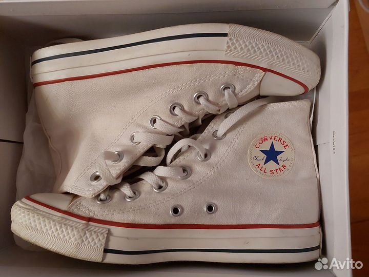 Кеды converse женские 37, оригинал, белые