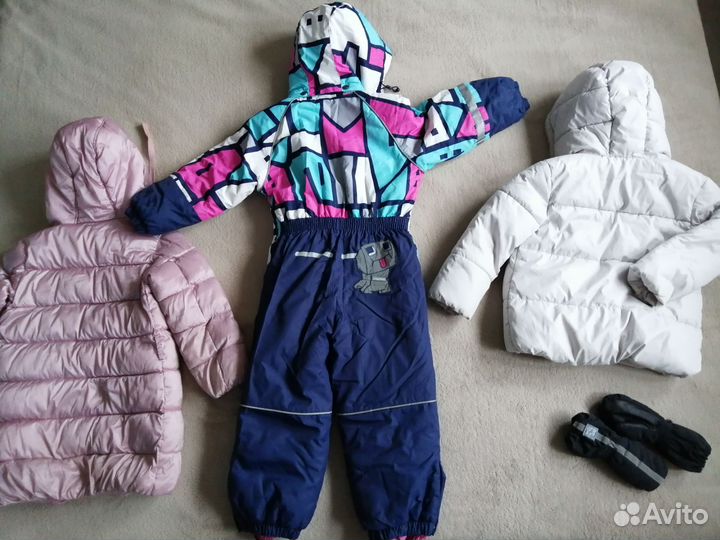 Пальто Button Blue куртка Benetton 110 см