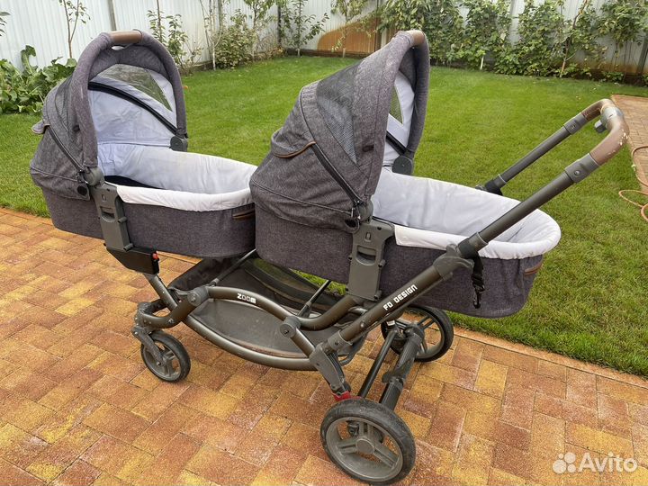 Коляска для двойни