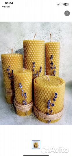 Свечи ручной работы