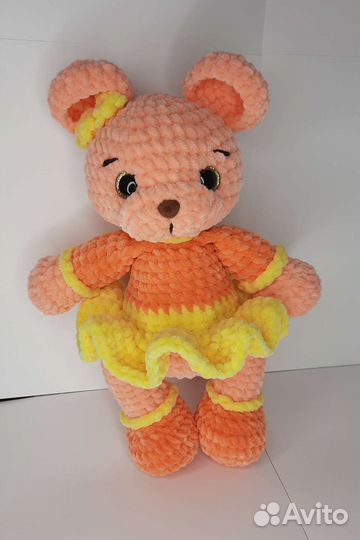 Плюшевый мишка ручной работы