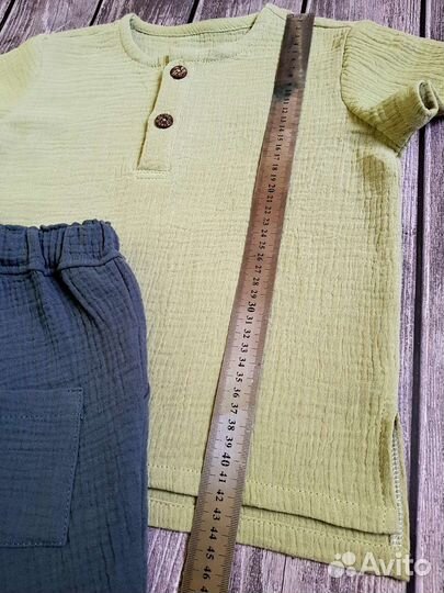 Комплект из муслина для мальчика 104