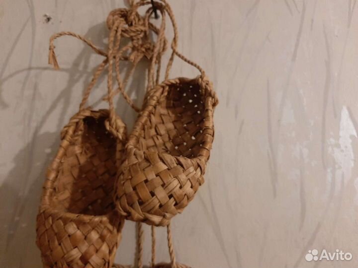 Лапти из лыка